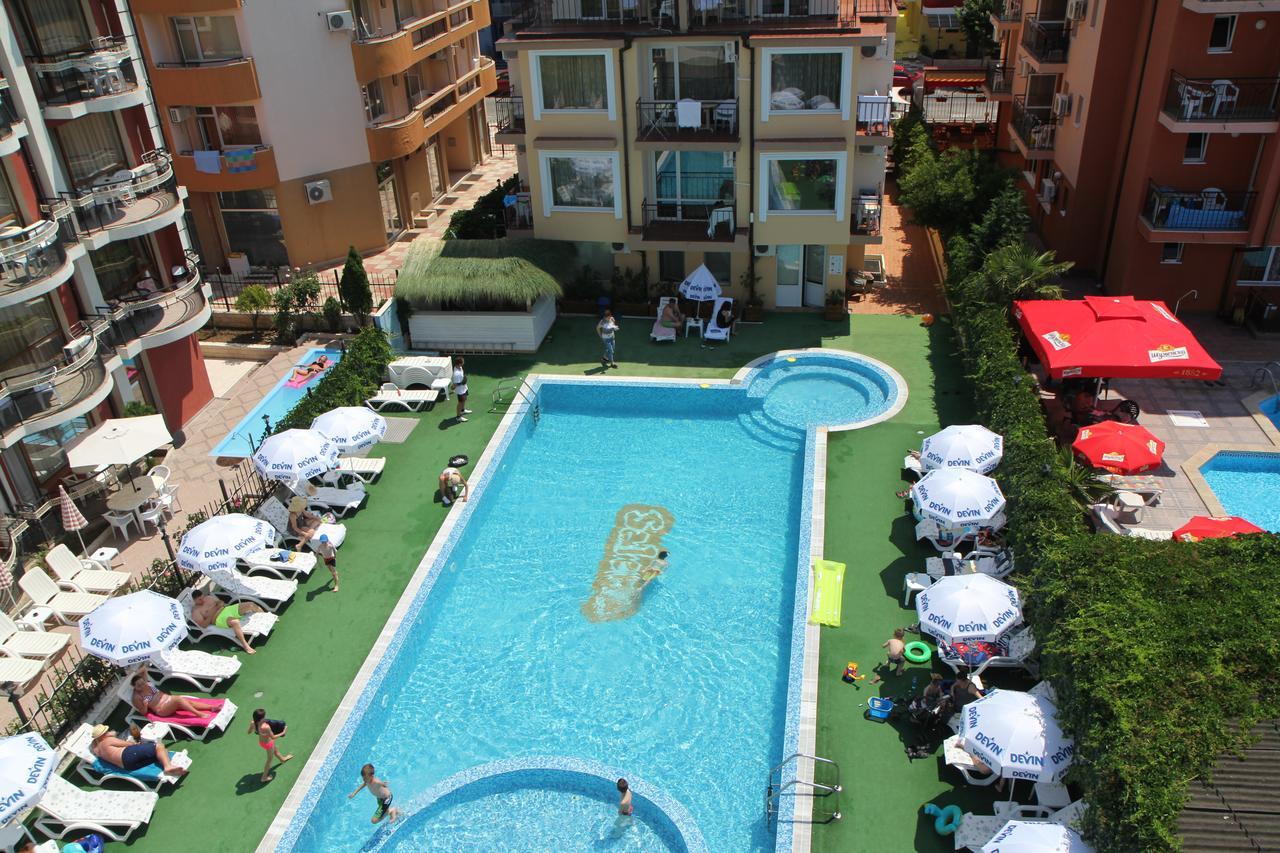 Salena Hotel Primorsko Bagian luar foto