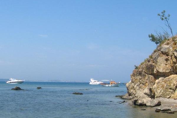 Salena Hotel Primorsko Bagian luar foto